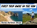 First trip away in the van - Dorset, Dartmoor &amp; Devon