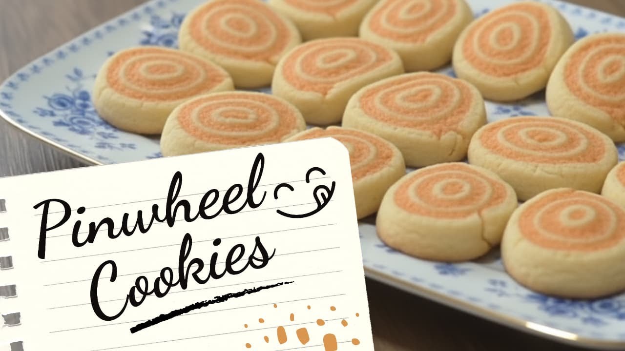 Pinwheel Cookies Recipe | Easy Homemade Cookies | Beautiful Swirl Design | Tasty & Perfect