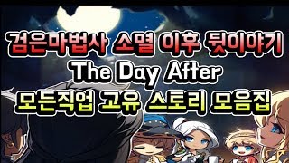 [메이플스토리 맑음] 검은마법사 소멸 이후 모든직업 고유 스토리 모음집 The Day After