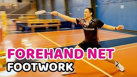 Footwork To The Forehand Net - 3 Ways | Beginner Footwork