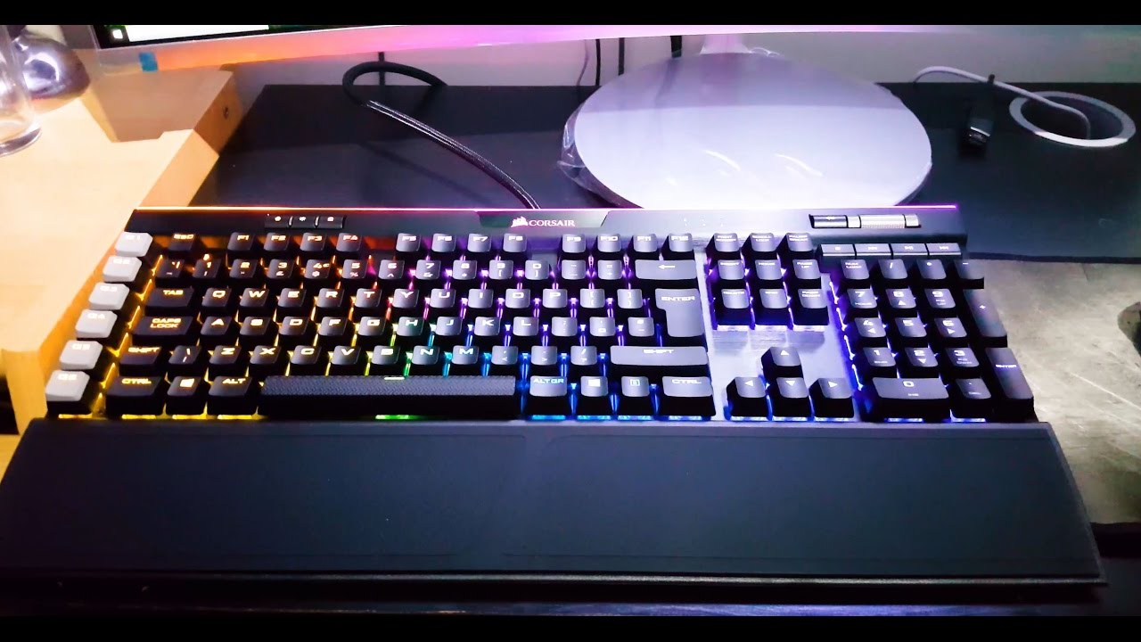 Corsair K95 Rgb Platinum Cherry Mx Speed Features Youtube