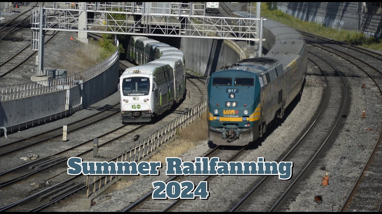 Summer Railfanning!! Trains from all around the Toronto area | July - August - September