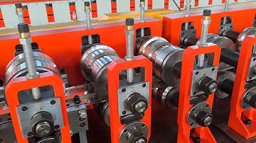 Triangle electric cabinet column forming machine | roll forming machine