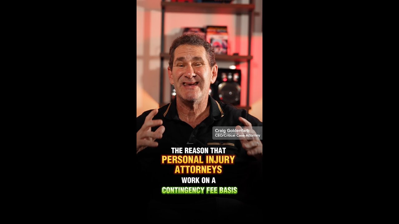 Can't afford an attorney. Watch this! - GOLDLAW Personal Injury Lawyers