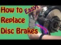 How to Replace Front Disk Brake Pads and Rotors - Chevy Equinox Front Brake Pad &amp; Rotor Replacement
