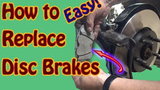 How to Replace Front Disk Brake Pads and Rotors - Chevy Equinox Front Brake Pad & Rotor Replacement by Mark Jenkins 3,419 views 2 years ago 17 minutes