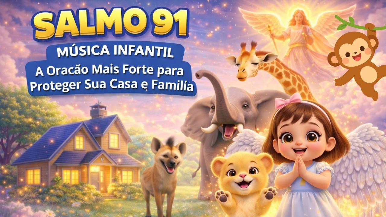 Salmo 91 Música Infantil: A Oração Mais Forte em música para Proteger Sua Casa e Família