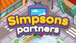 SIMPSONS PARTNERS MONOPOLY GO FULL CARRY COMPLETED #simpsons #partners #monopolygo