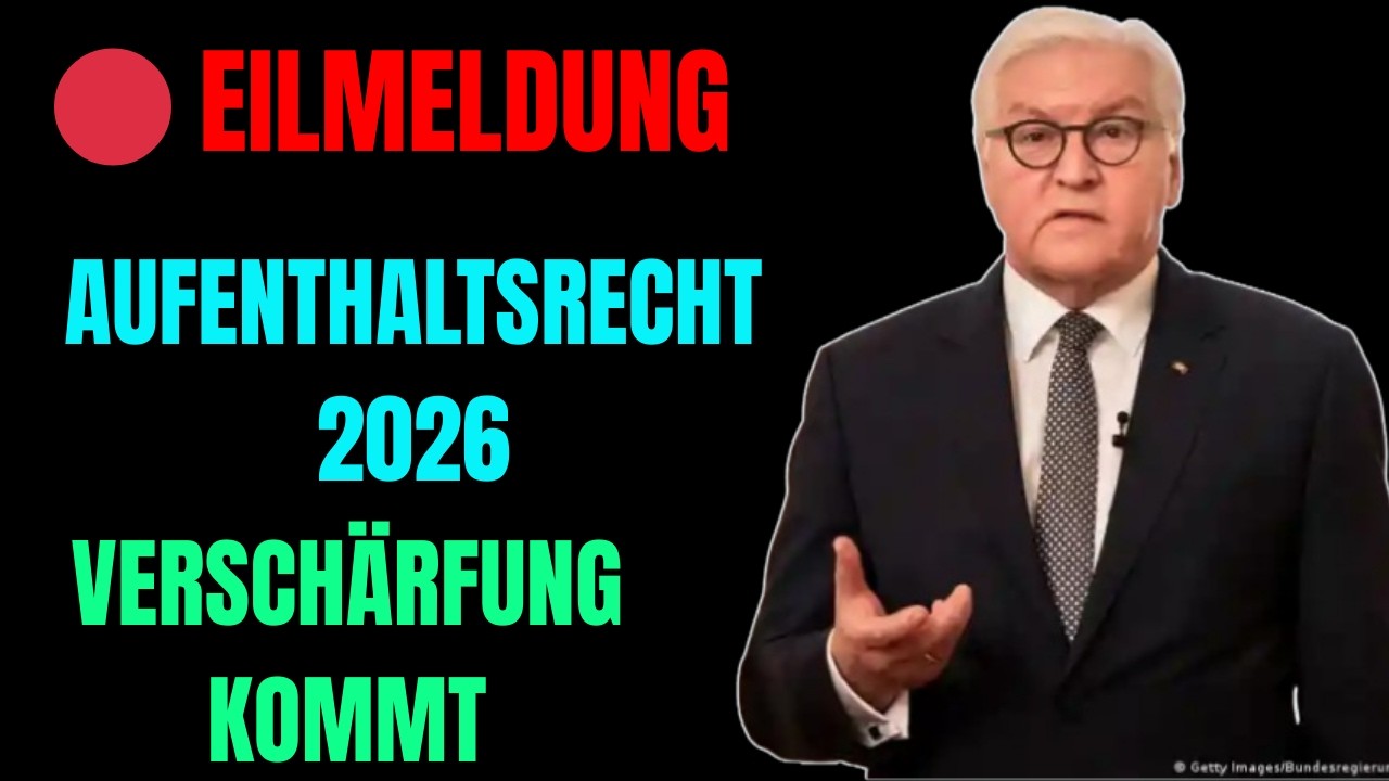 🔴 EILMELDUNG: Bundestag verschärft Aufenthaltsrecht – Sofortige Auswirkungen erklärt