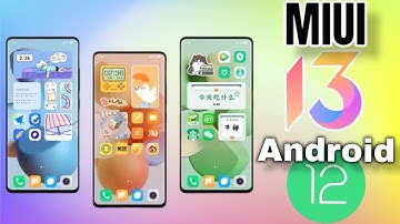 MIUI 13 Beta (22.4.27) Android 12 - Poco M3/Redmi 9T