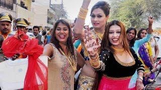 महाकुंभ में किन्नर अखाड़े की पेशवाई | kinnar akhada peshwai at ujjain kumbha