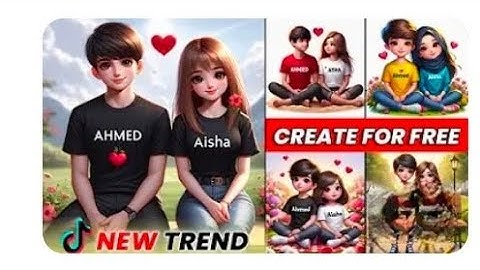 3D Realistic Cute Couple ai photo editing bing image creator tutorial | microsoft bing ai