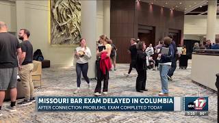 Missouri bar exam finishes Wednesday after internet issues caused delays on Tuesday