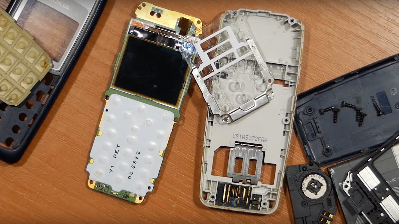 Teardown Nokia 1110 mobile phone | What's inside ? - YouTube