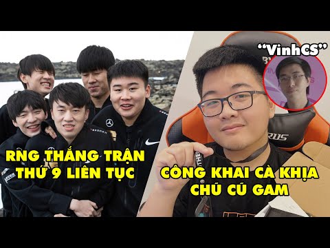 TIN GIẢI 269: DIA1 ĐỔI TÊN INGAME, CÀ KHỊA ÔNG V CỰC GẮT | RNG THẮNG TRẬN THỨ 9 | TES VÀO PLAY-OFF