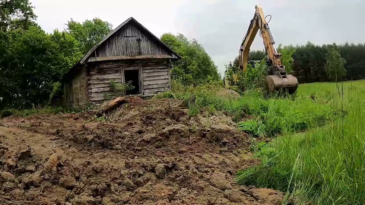 Czyszczę działkę, powiększam staw, zakładam trawnik.  S8E27