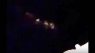 Weird UFOS near ISS.