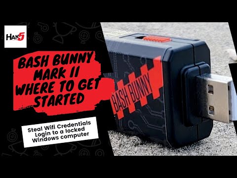 How to use the Bash Bunny Mark II - Steal WiFi Passwords and brute force Windows login [Tutorial]