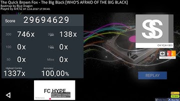100% legit HD HR FL SS 100% on The Quick Brown Fox - The Big Black - ArKTiZ 737pp
