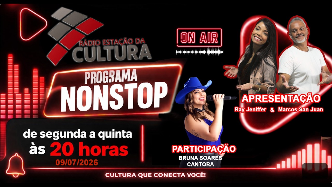 Programa Nonstop – Bruna Soares, cantora uma das novas vozes do sertanejo mineiro