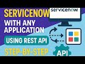 ServiceNow REST Integration | Simple Explanation with Real-Time Example part 1