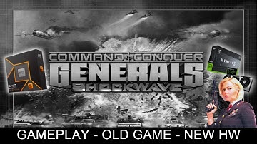 C&C Generals Zero Hour in 2025 | ShockWave Mod | Superweapon General |1440p Gameplay