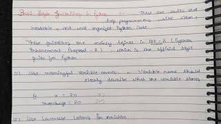 Python Lec 2 || Identifiers | Basic Style Guidelines in Python | Python Objects || Book &amp; talks