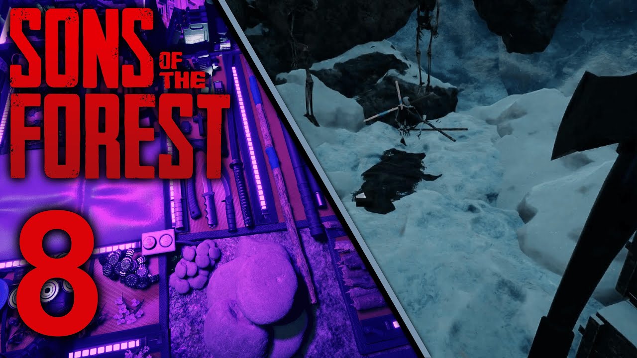 Esploriamo i ghiacciai e prendiamo il volo! #8 - SONS OF THE FOREST