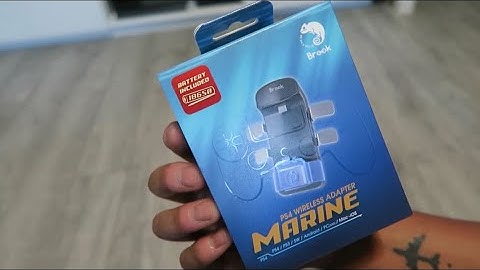 Brook Marine PS4 Controller on Andriod/Apple - How to guide
