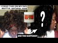 Mask With Me ft. Aztec Indian Healing Clay Mask on Natural Hair || Simone Nicole