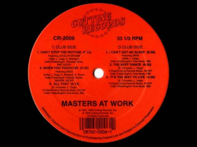 Masters At Work - Blood Vibes
