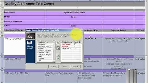 HP-Quality Center-Exporting Testcase from excel sheet to QC-Ahamad