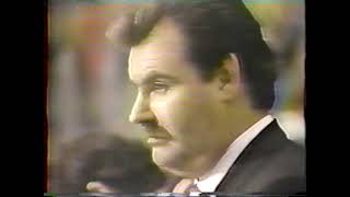 Chris Chelios vs John McIntyre - Dec 9, 1989
