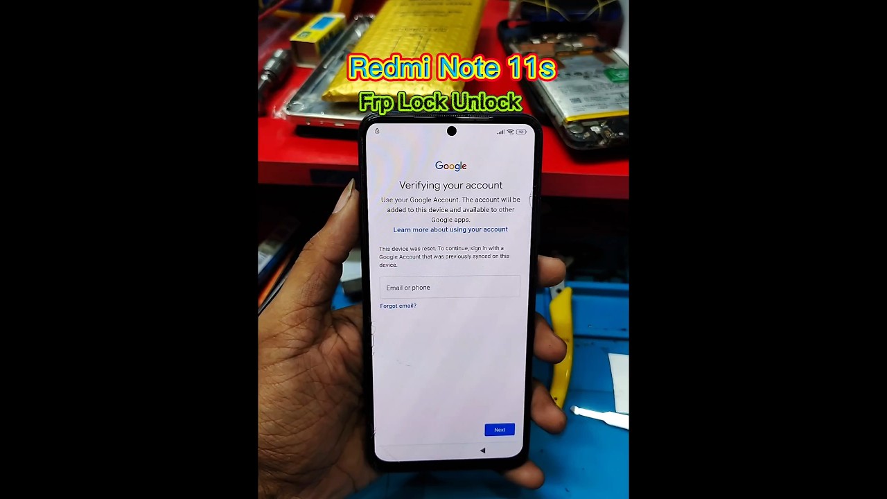 Redmi Note 11s Frp Unlock Tool _ Redmi Note 11 Unlock Tool #short #frpunlock #viral #foryou