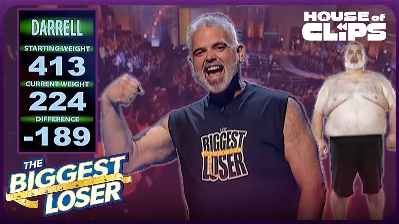 Darrell Loses 189 lbs by Finale | The Biggest Loser