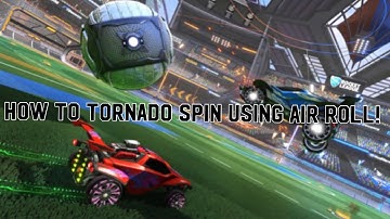 HOW TO TORNADO SPIN IN UNDER 4 MINUTES! (Rocket League tutorial!)