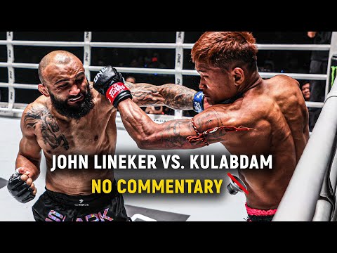 Kulabdam vs. John Lineker | Muay Thai Brawl with NO COMMENTARY 🔇