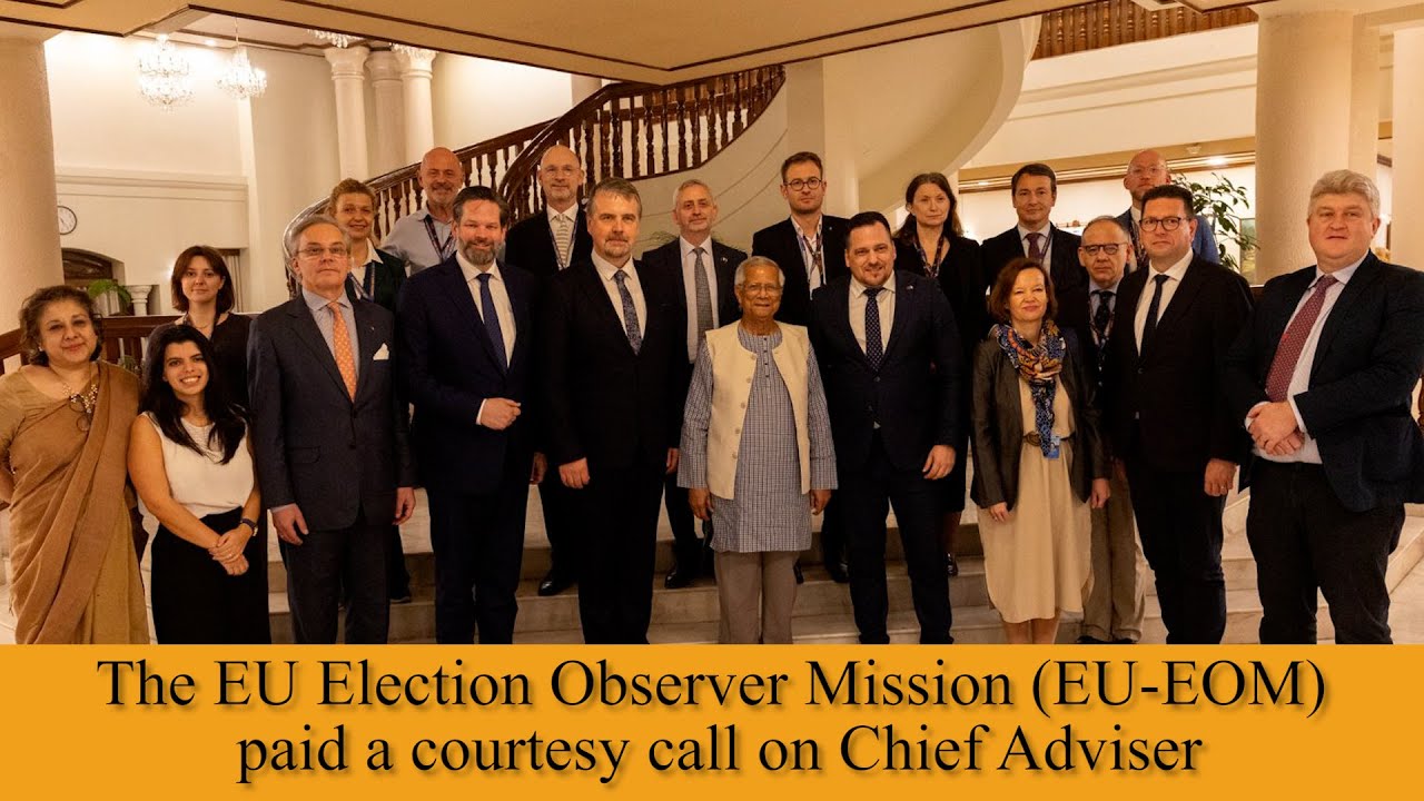 The EU Election Observer Mission EU EOM paid a courtesy call on Chief Adviser