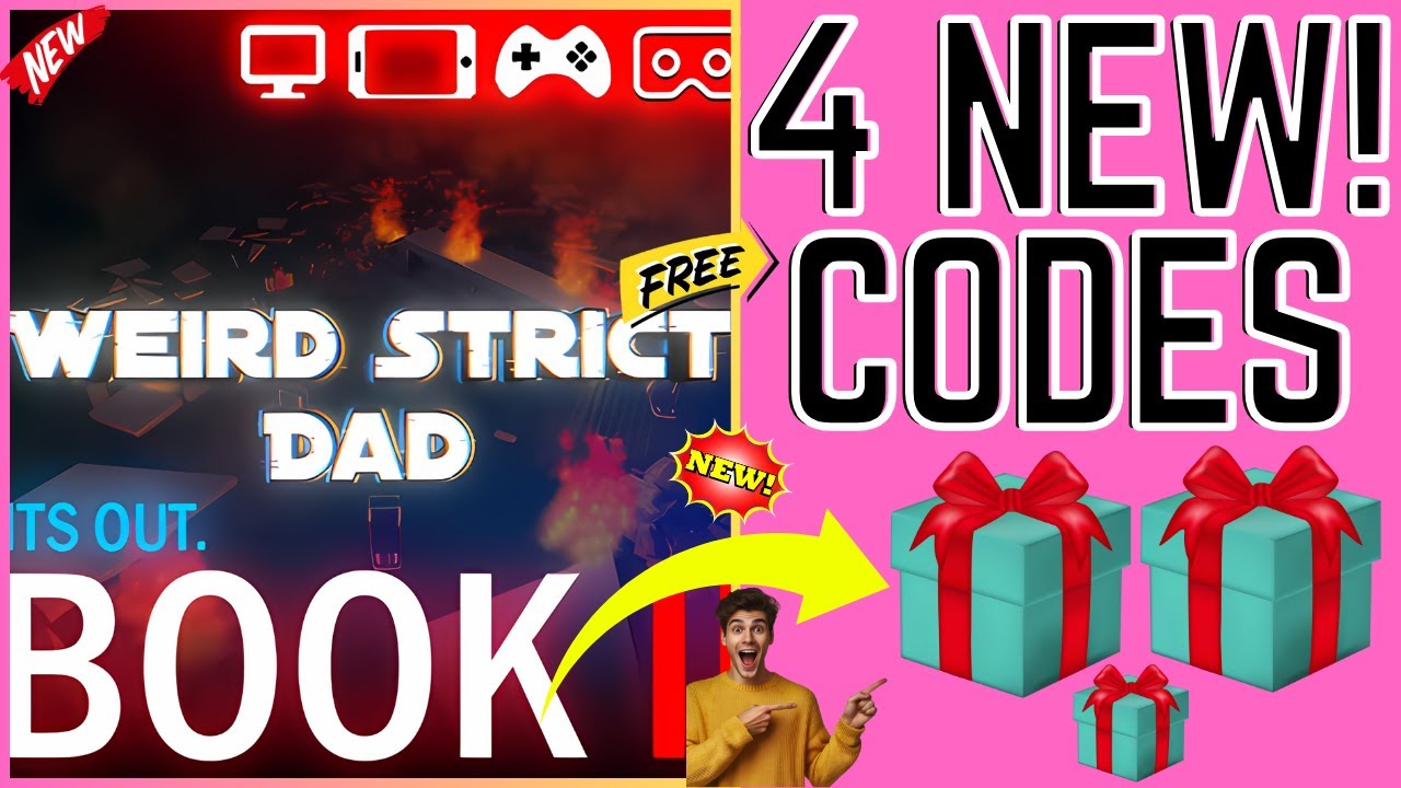 [BOOK 2]🎁NOVEMBER! CODES🎁WEIRD STRICT DAD ROBLOX CODES 2024 - WEIRD ...