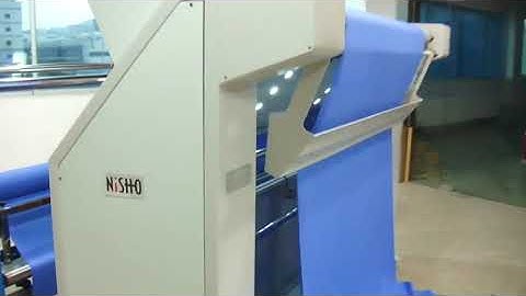NISHO NH-BRF-AE :: Fabric Inspection Machine