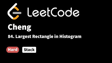 LeetCode 84. Largest Rectangle in Histogram
