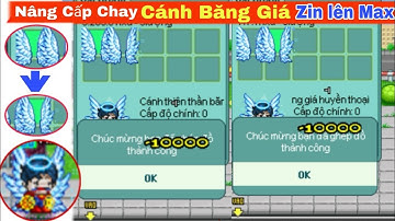 Cánh Băng Giá [Zin lên Max - set spm] Thiên Thần Băng Giá lên Băng Giá Huyền Thoại | Avatar2D