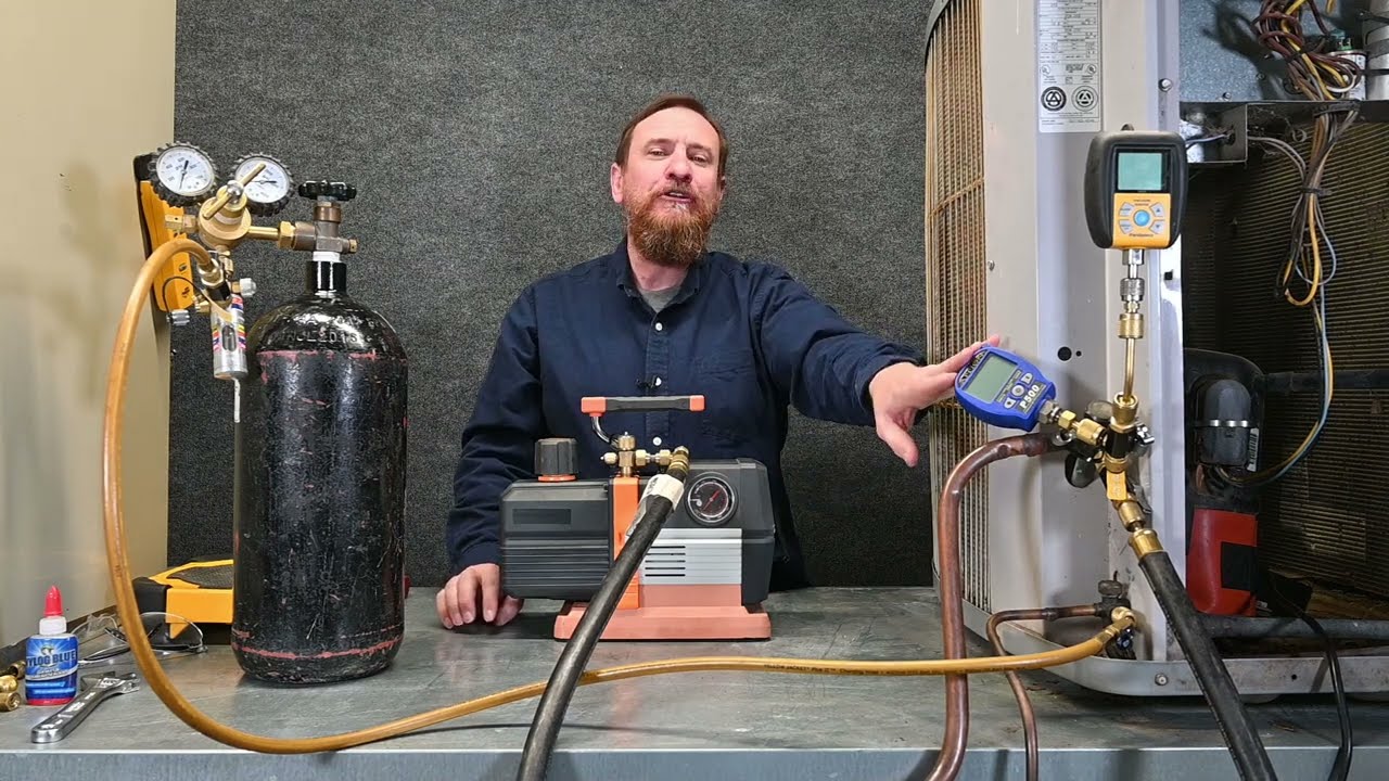 HVAC 150 Vacuum p17 Example 5 Triple Evacuation YouTube