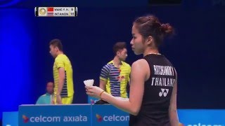 Celcom Axiata Malaysia Open 2016 | Badminton SF M2-WS | Wang Yihan vs Ratchanok Intanon