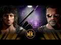 Mortal kombat 11  rambo vs the terminator very hard