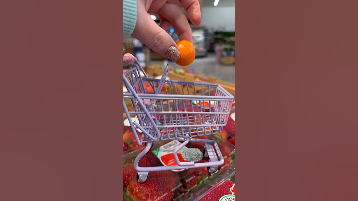Mini Shopping In The Produce Section #minis #miniature #minishopping
