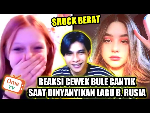 Reaksi Cewek Cantik Asal Rusia Saat dibawakan Lagu Randy Dongsoe Randy -Dongseu Singing Reaction class=