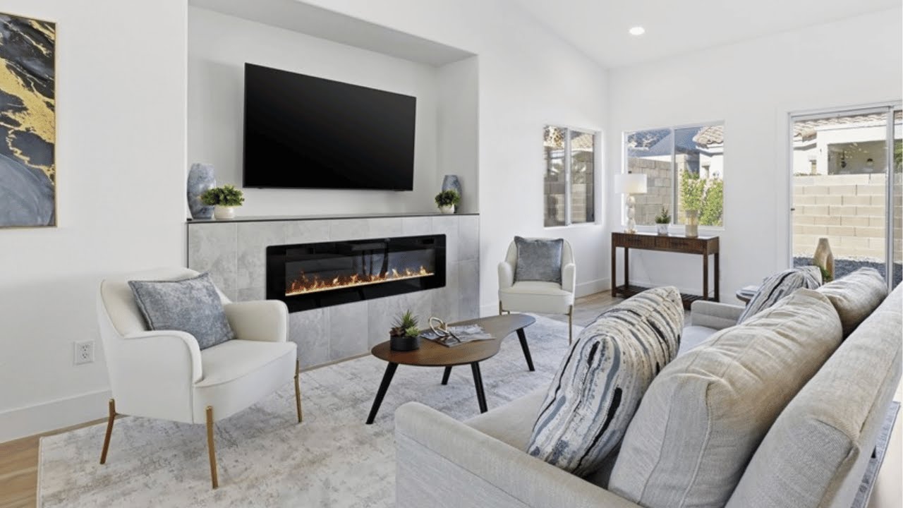 INSIDE a Gated Las Vegas Single-Story w/ Chef’s Kitchen, Spa Bath & Modern Upgrades | SERHANT. Tour