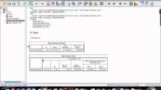 One Sample T-test .mp4