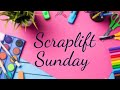 Scraplift Sunday | 12x12 Mixed Media Scrapbook Layout